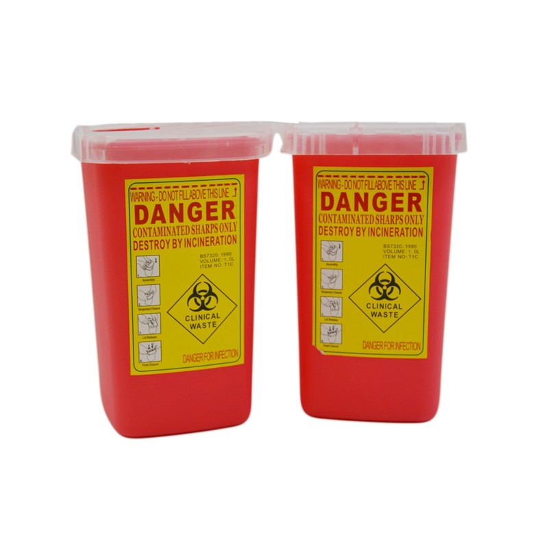 1L sharps container
