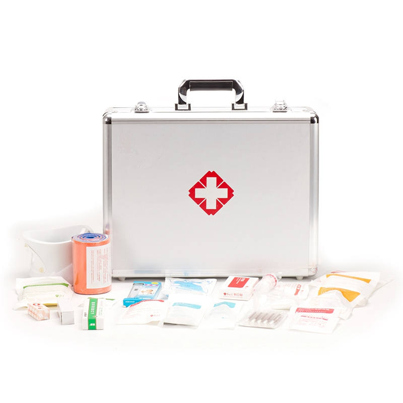 Metal First Aid Box Emergencies Medical Care First Aid Kit