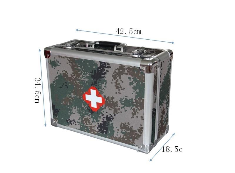 Military First Aid Box Metal US Army First Aid Kit Case First Aid Storage Box
