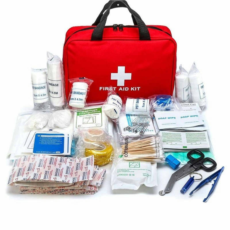 Home First Aid Kit For Car Hiking Portable Red Cross IFAK First Aid Kit