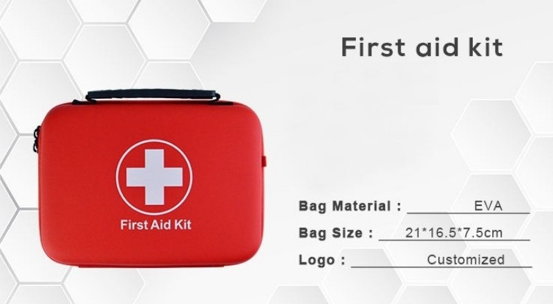 EVA First Aid Kit OEM Wholesale Waterproof Portable Family First Aid Medical Kit Case
