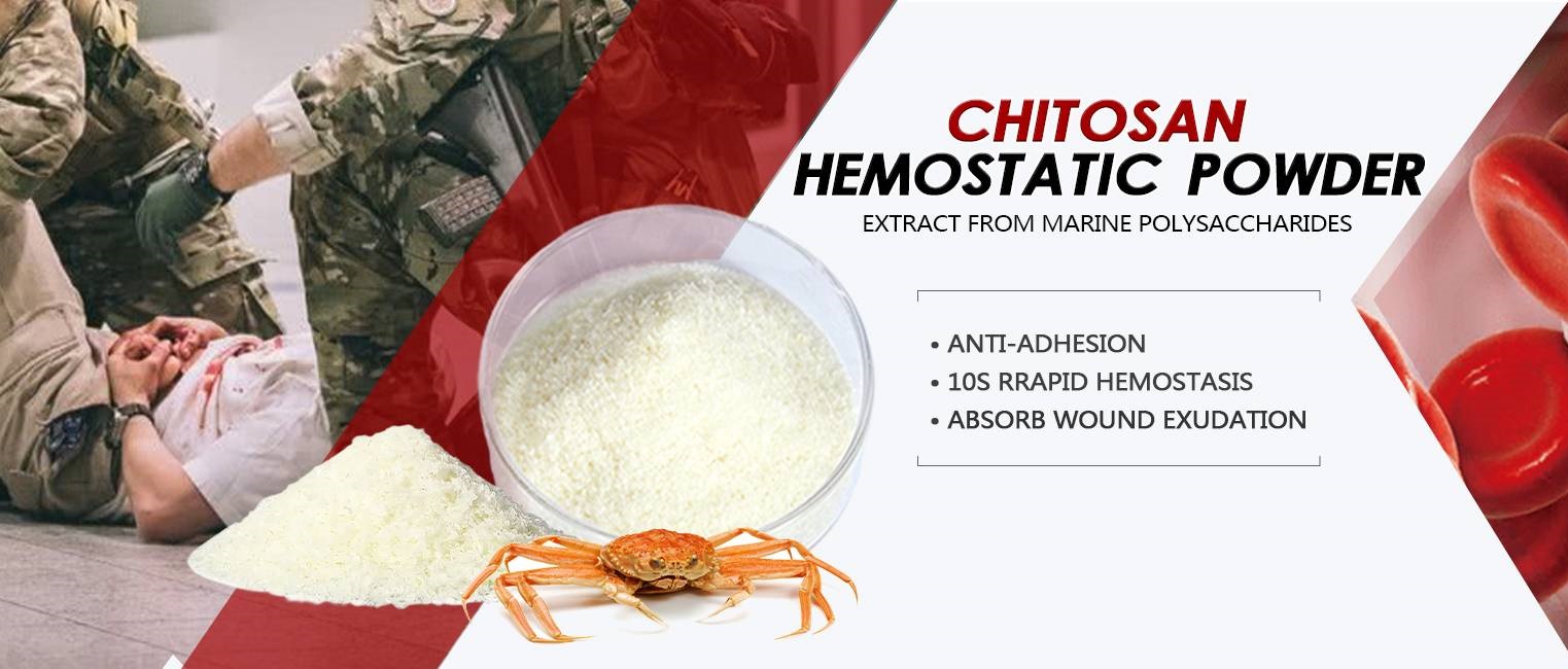 Chitosan Hemostatic Powder BANNER